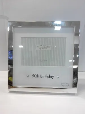 50th Birthday Photo Frame