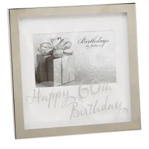 60th Birthday Frame