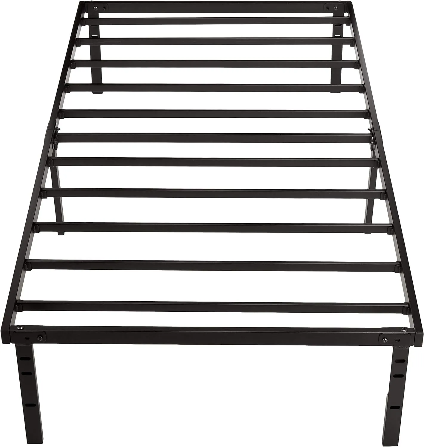 Amazon Basics Heavy Duty Bed Frame With Steel Slats - Twin/Full/Queen Sizes