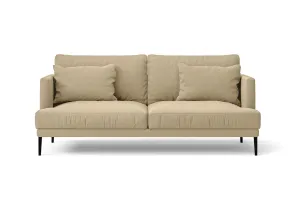 Bisceglie 2 Seater Sofa Beige Linen Fabric