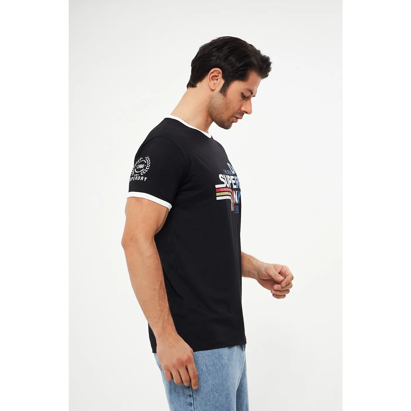 Black Superdry Smart Fit Tshirt