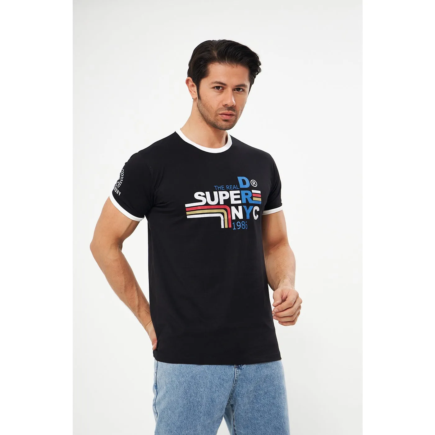 Black Superdry Smart Fit Tshirt