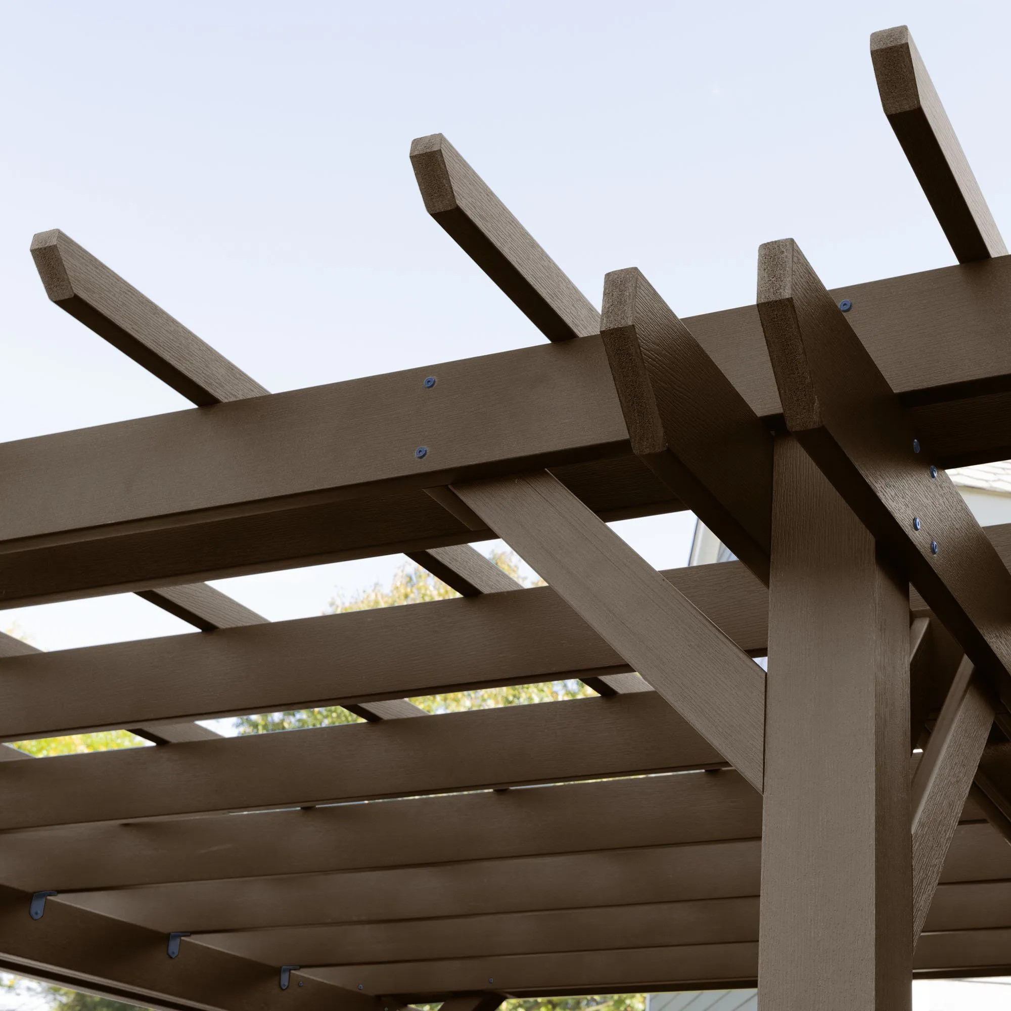 Bodhi 10' x 12' DIY Pergola with 5' Weatherly Porch Swing