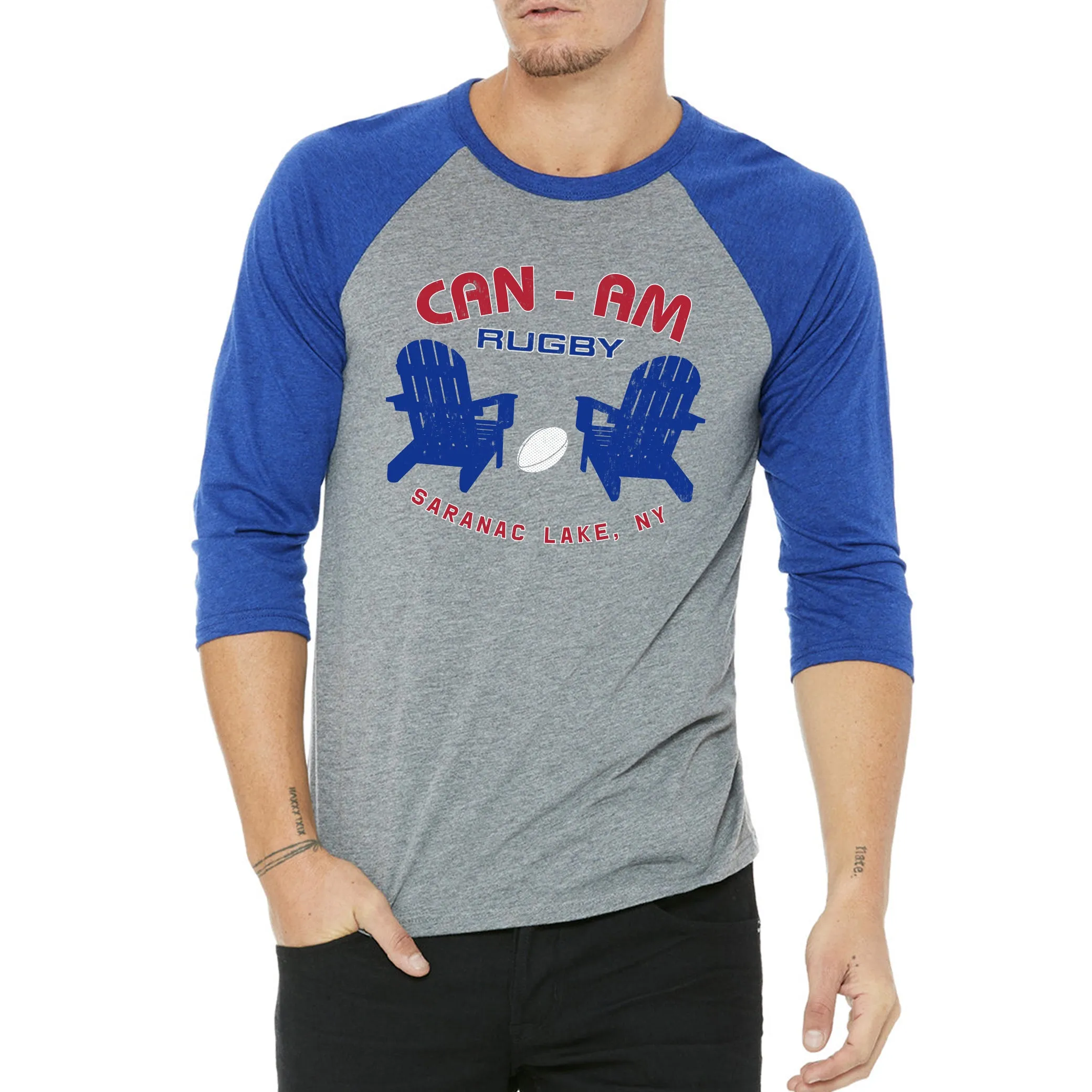 Can-Am Adirondack Chairs Baseball Tee