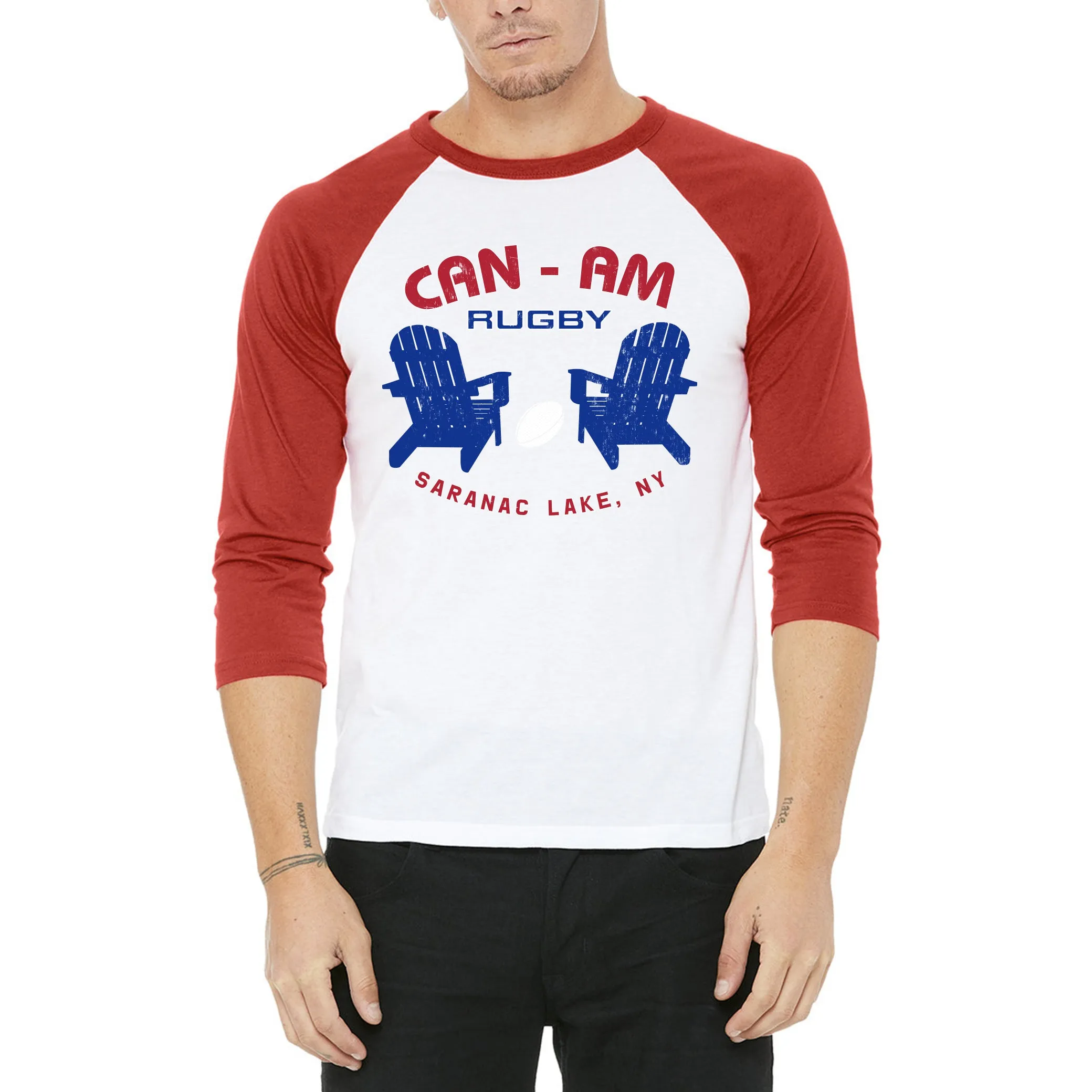 Can-Am Adirondack Chairs Baseball Tee