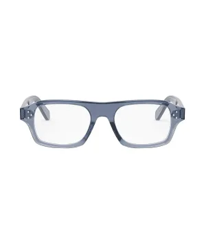 Celine Men's Blue Square Optical Frame