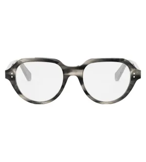 Celine Women Crystal Black Square Optical Frame