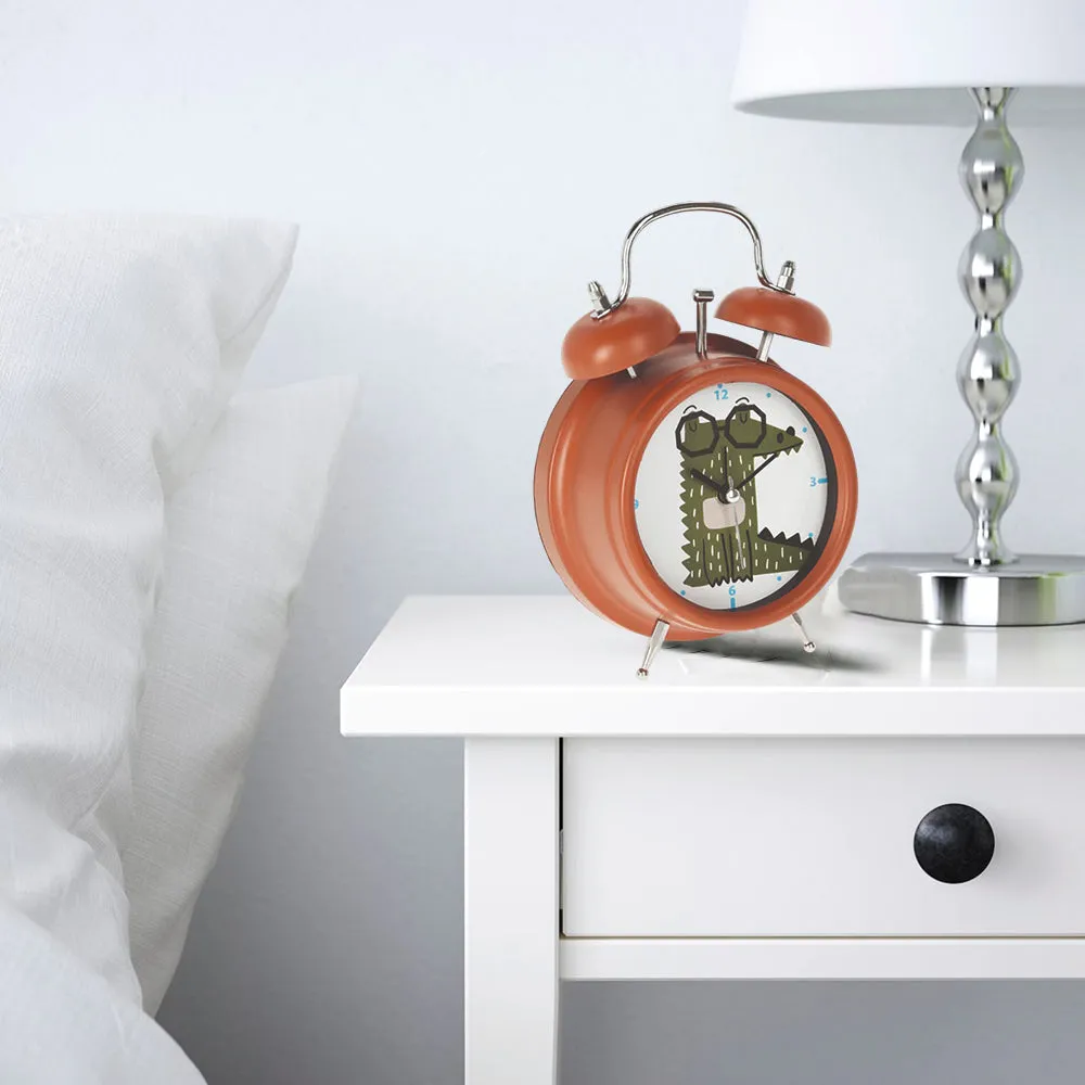 Children's Alarm Clock - Safari Party Animals Design