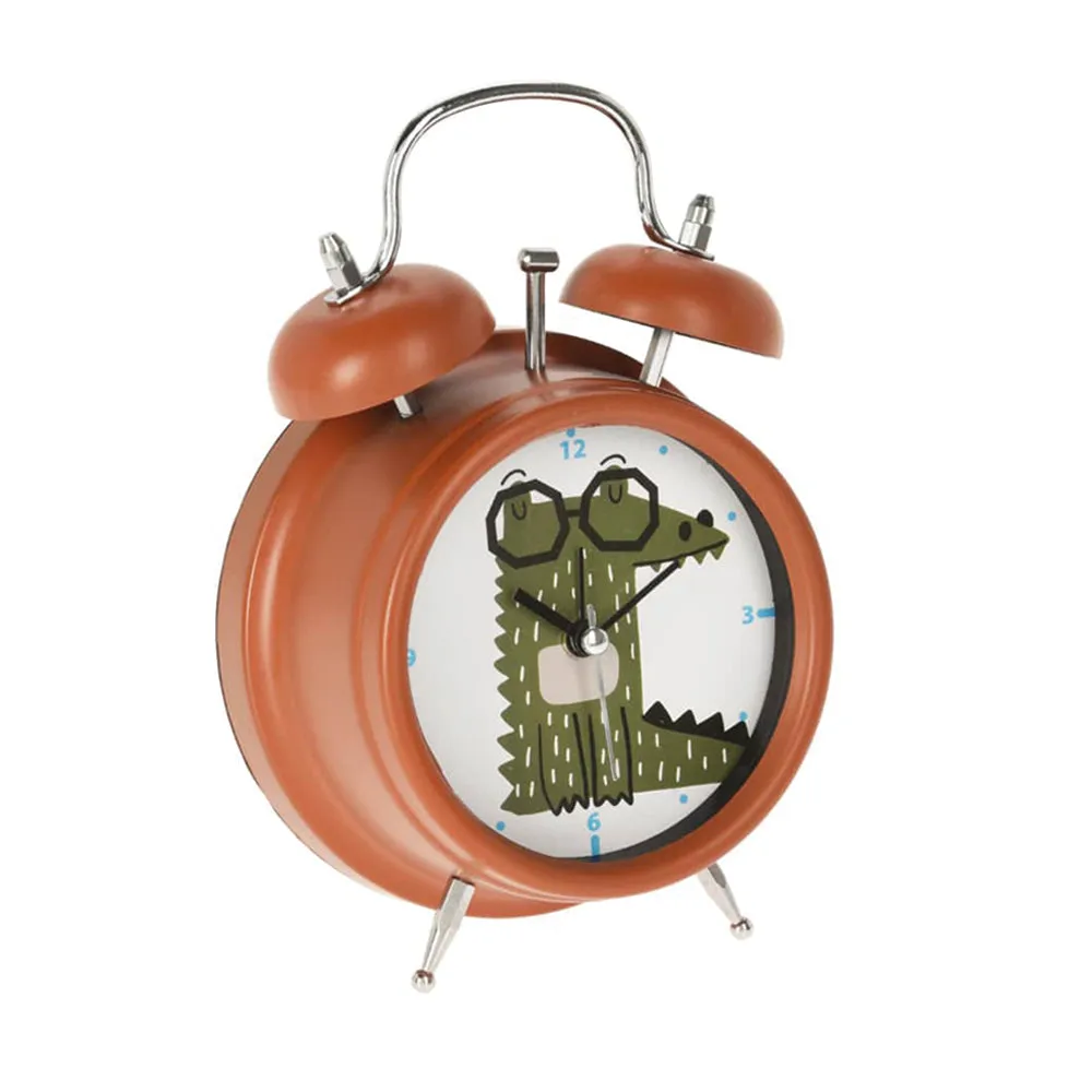 Children's Alarm Clock - Safari Party Animals Design