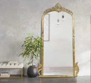 CORSICA DESIGNS 70x30 Victorian Metal Full Body Mirror for Living Room, Bedroom and Corner, Full Length Mirror in Big Size, Saint Gobain Glass, Wall Hanging and Standing