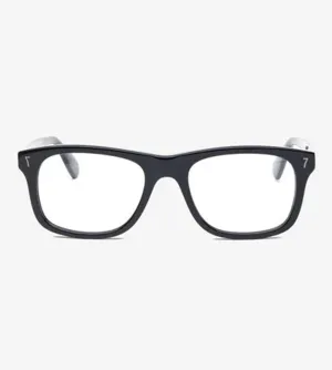 CR7 Men's Glossy Black Square Optical Frame