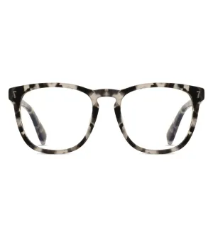 CR7 Unisex Grey-Tortoise Round Optical Frame