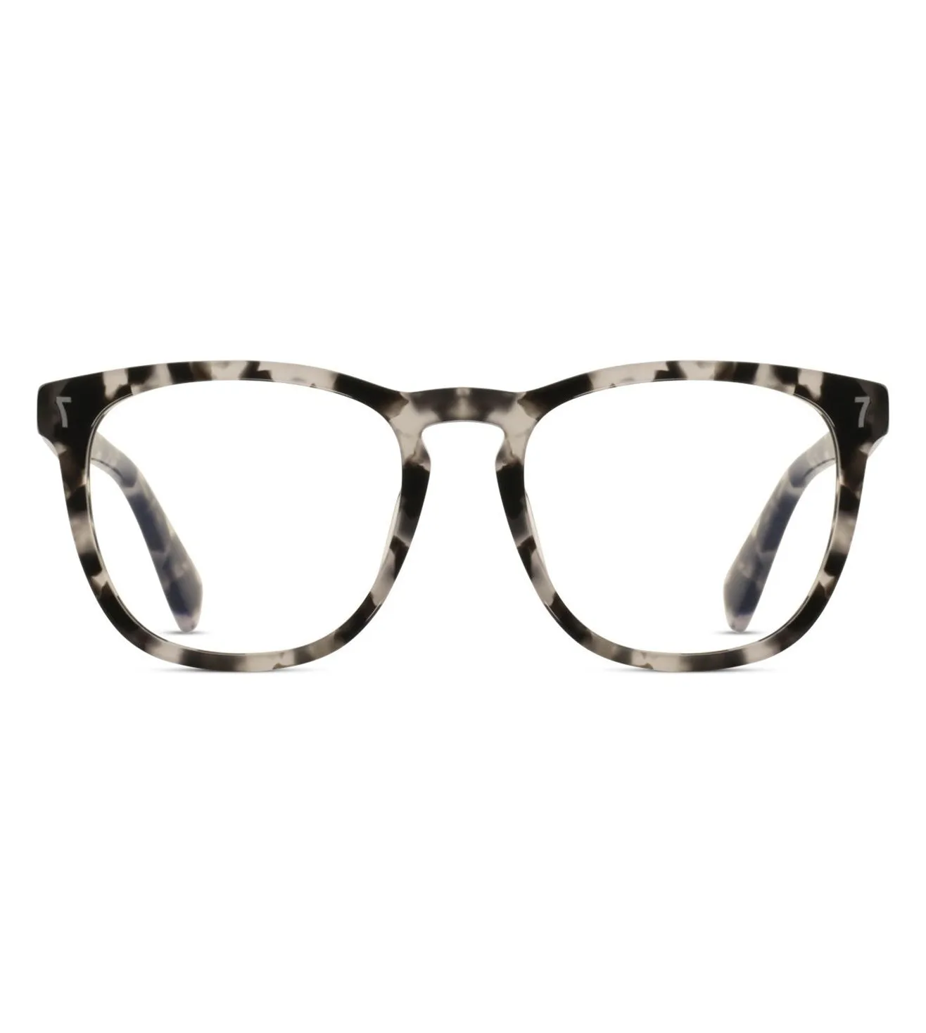 CR7 Unisex Grey-Tortoise Round Optical Frame