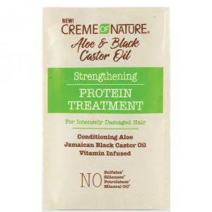 Creme of Nature Aloe & Black Castor Oil Protein Treatment 1.5 oz