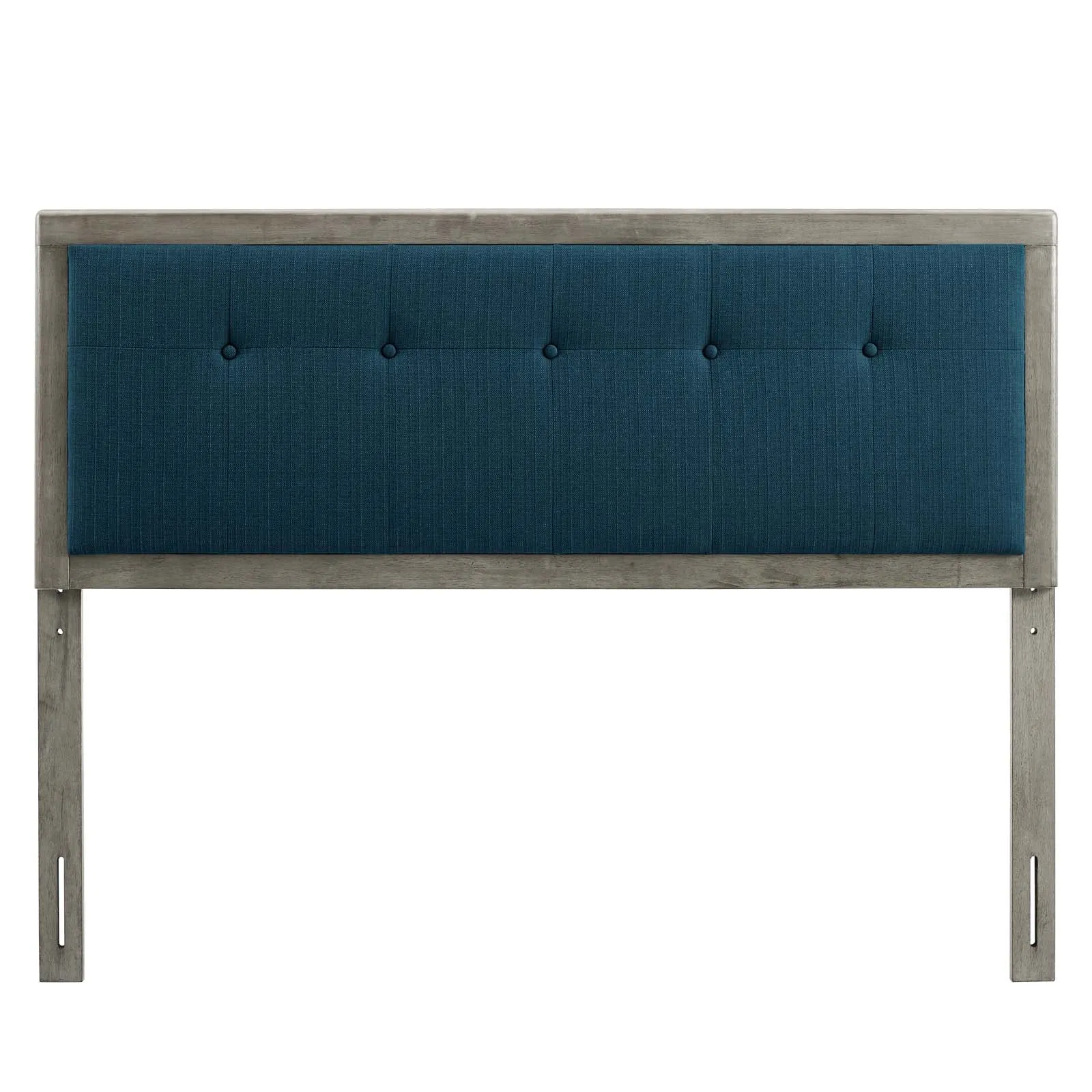 Draper Tufted Fabric and Wood Headboard