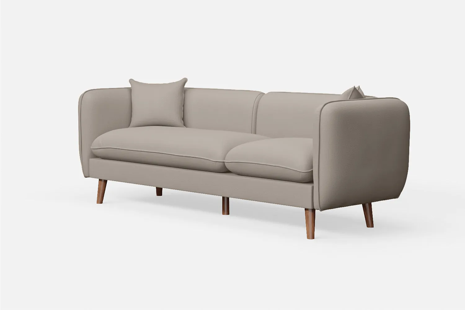 Florence 3 Seater Sofa Sand Leather