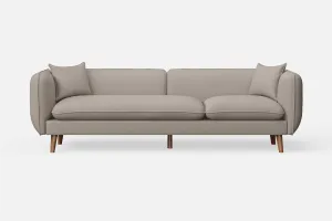 Florence 4 Seater Sofa Sand Leather