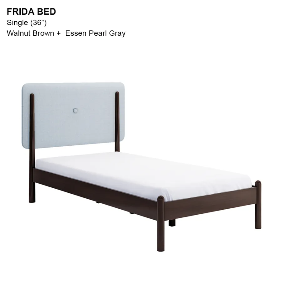 Frida 36x75" Bed - Walnut Brown