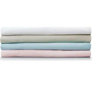 Giggle Baby - 2 Pack Organic Large travel cot sheets. Up to 105cm x 75cm . White.