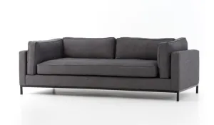 GRAMMERCY SOFA, BENNETT CHARCOAL