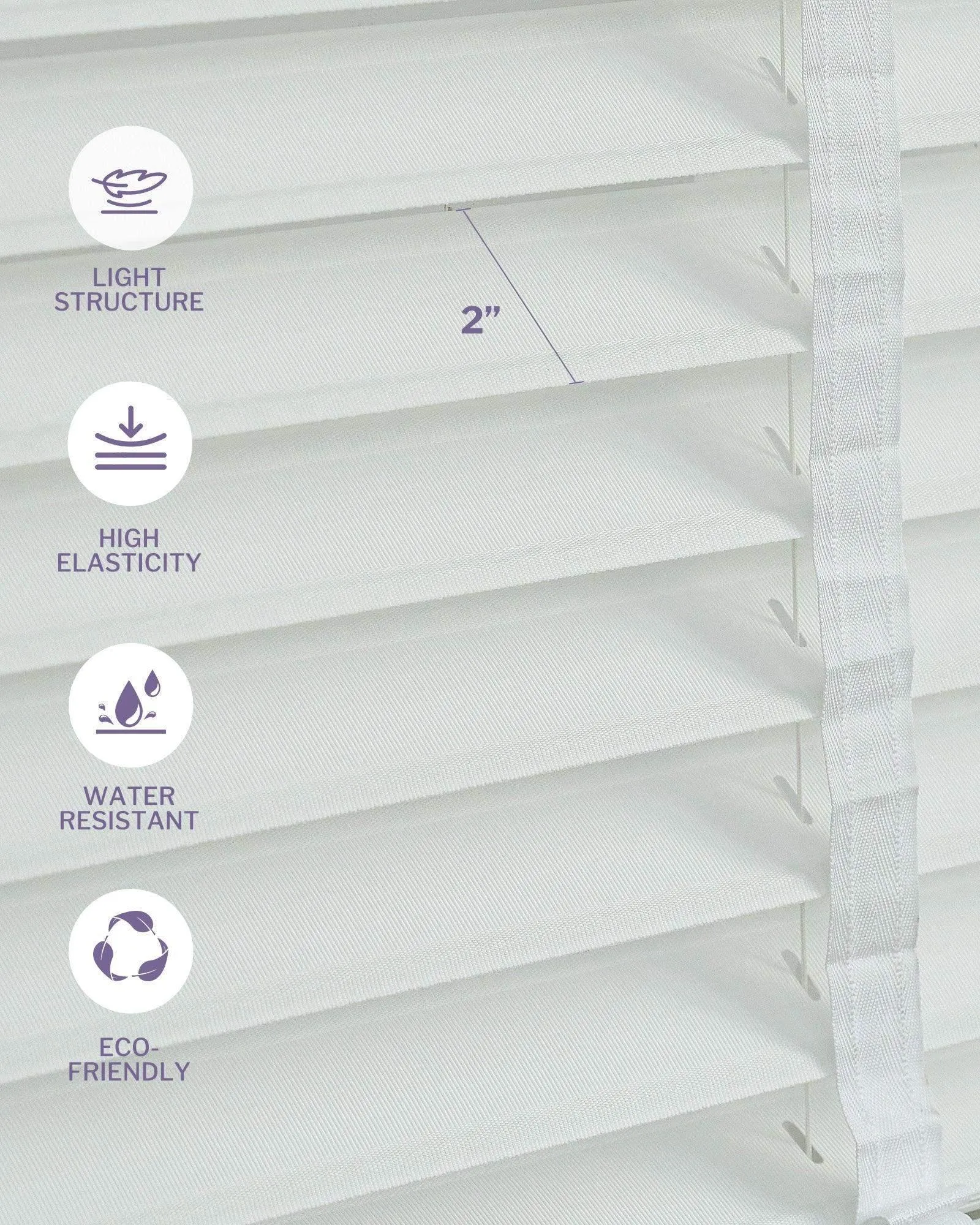 Graywind Rechargeable Fabric Venetian Blinds | Customizable