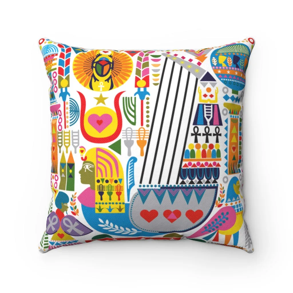 Hathor Harp Spun Polyester Square Pillow