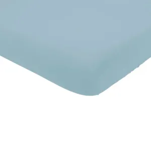 Kyte Baby Twin Sheet in Dusty Blue