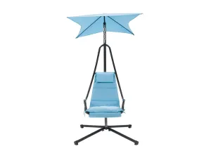 Light Blue Swing Lounge Chair