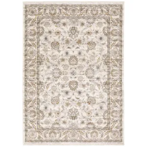 Maharaja 70W Ivory/Grey Rug