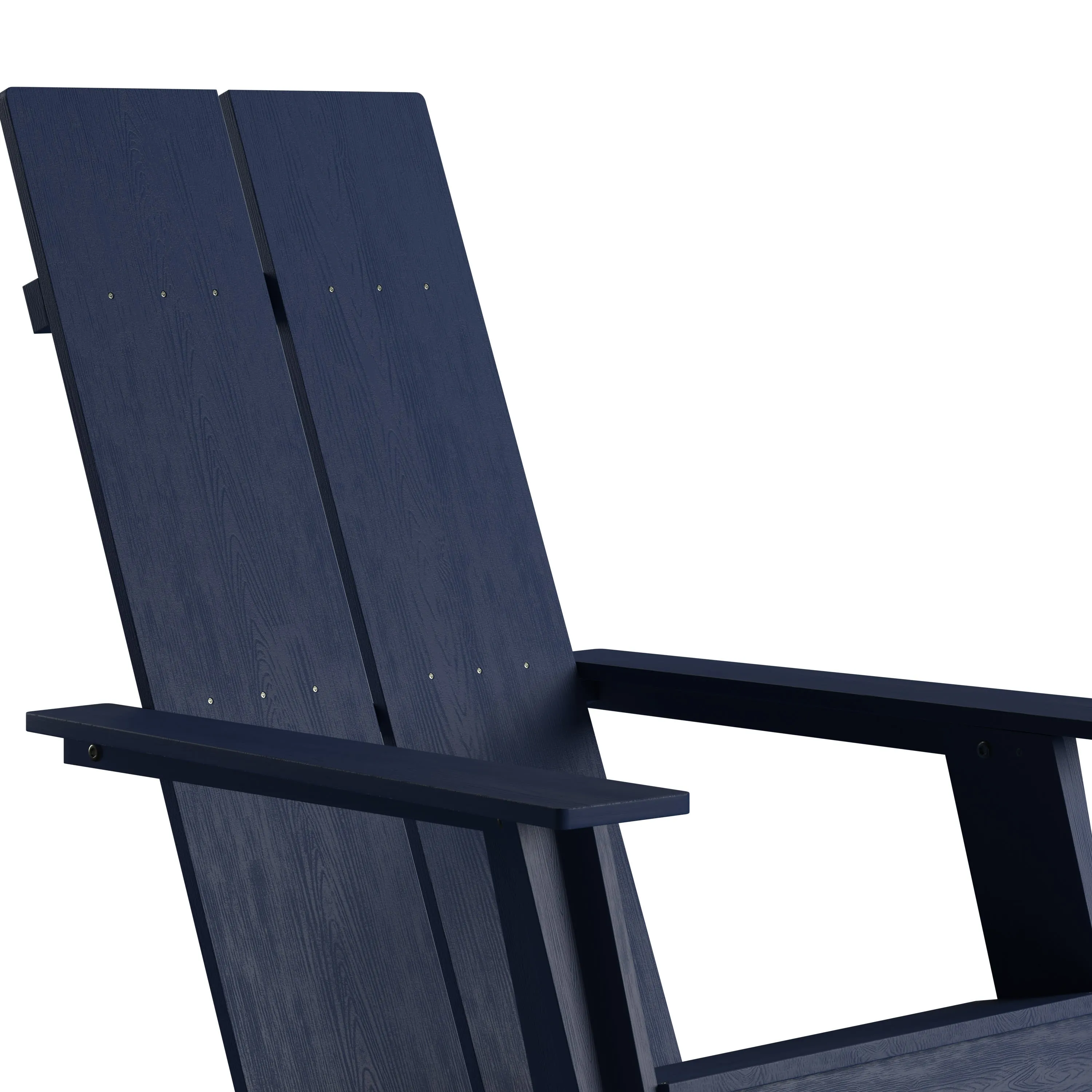 Sawyer Modern All-Weather Poly Resin Wood Adirondack Chair