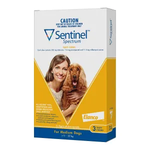 Sentinel Spectrum for Medium Dogs 11-22kg