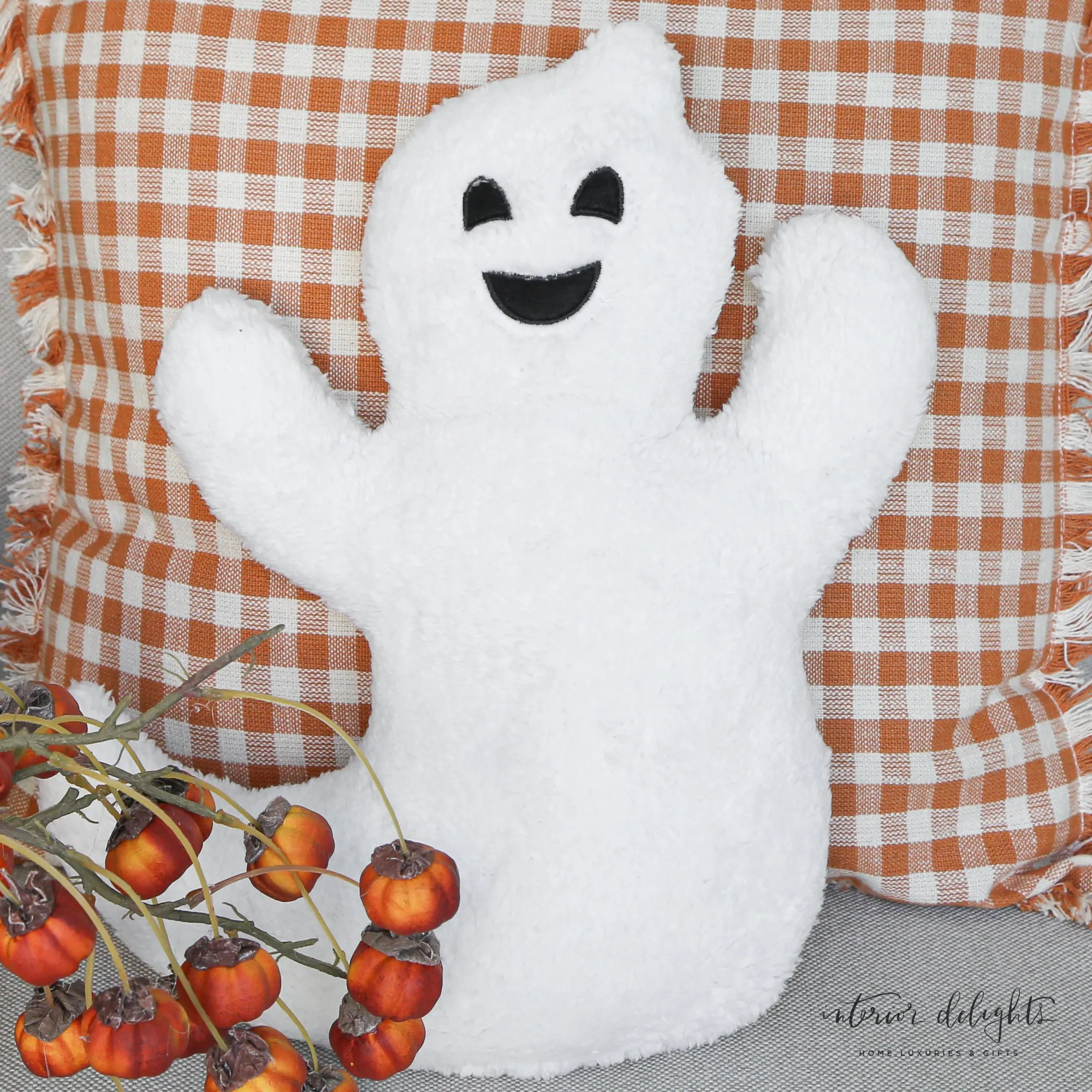 Sherpa Ghost Pillows- Choice of 2 Styles DOORBUSTER