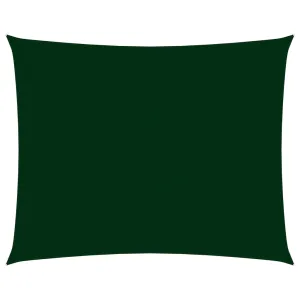 Sunshade Sail Oxford Fabric Rectangular 2.5x3 m Dark Green