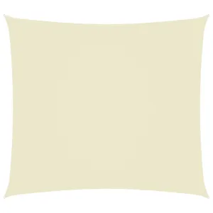 Sunshade Sail Oxford Fabric Rectangular 2x3.5 m Cream