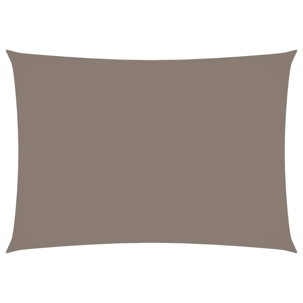 Sunshade Sail Oxford Fabric Rectangular 2x4.5 m Taupe