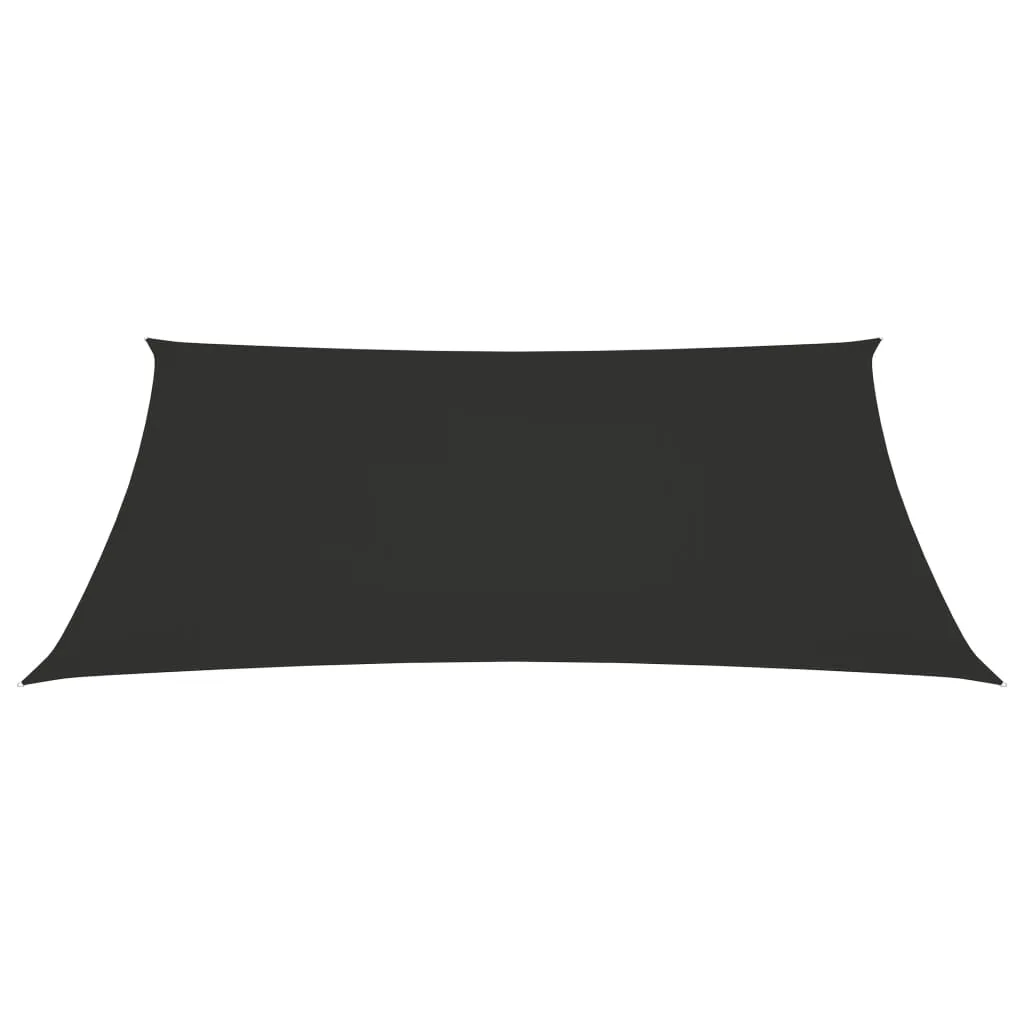 Sunshade Sail Oxford Fabric Rectangular 4x5 m Anthracite