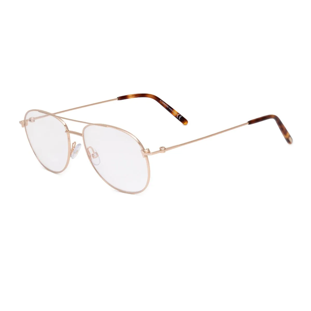 Tom Ford Unisex Aviator Opticals FT5581 B 028 53