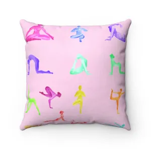 Yoga Sanctuary Square Pillow - 4 Sizes